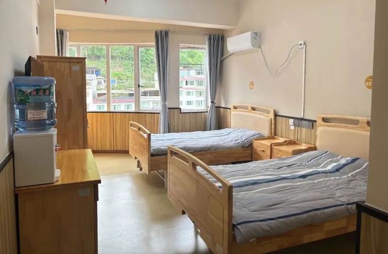 养老院内部环境干净舒适。